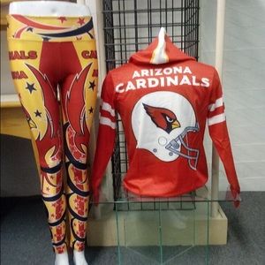 Arizona Cardinals Unisex Hoodie and Leggings